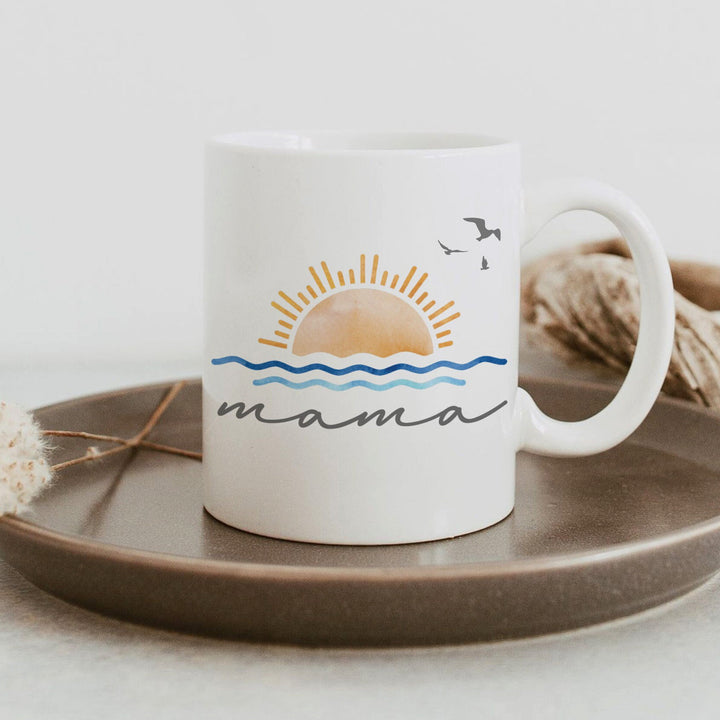 OCEANSIDE Ocean Sunset Mama Mug