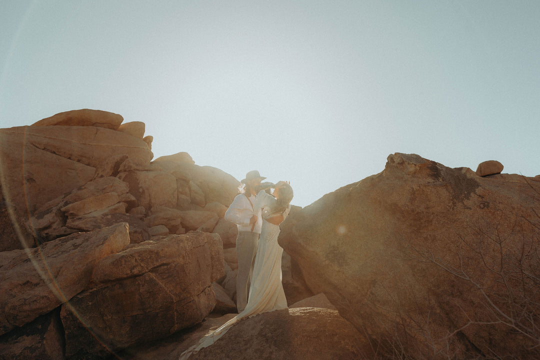 Brian & Jen's Dreamy Boho Joshua Tree Wedding