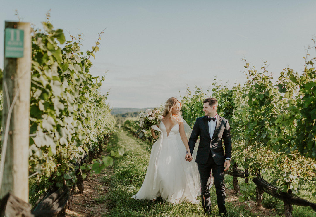 Crystal & Matt's Fairytale Wedding at Stone Tower Winery