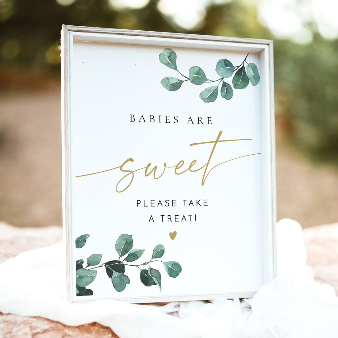 SABINE Babies are Sweet Sign