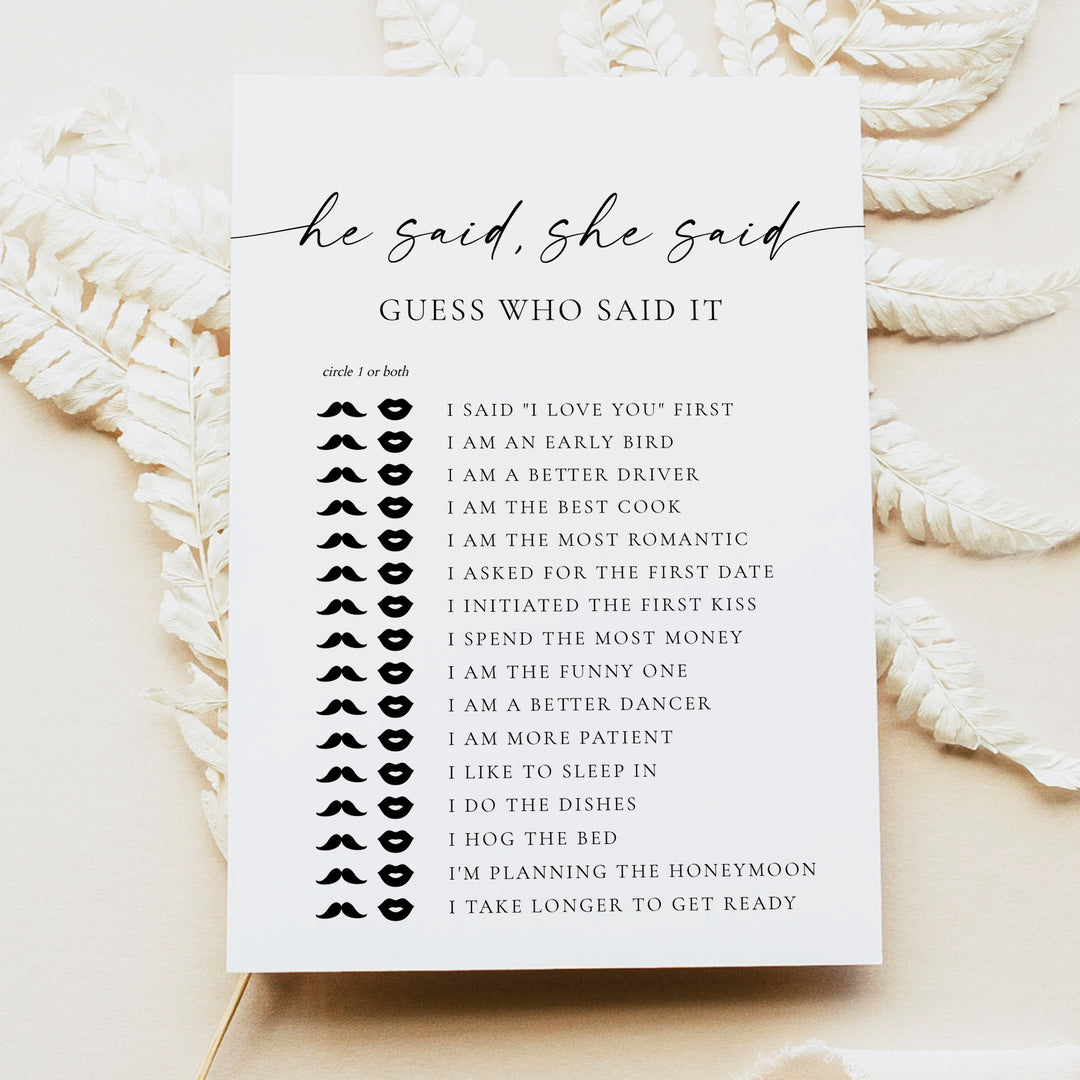 blair-modern-minimalist-boho-baby-he-said-she-said-bridal-shower-game-printed-or-instant-download-unmeasured-events for He Said She Said Bridal Shower Game Free Printable BLAIR Modern Minimalist Boho Baby He Said She Said Bridal Shower Game Printed or Instant Download – Unmeasured Events for He Said She Said Bridal Shower Game Free Printable