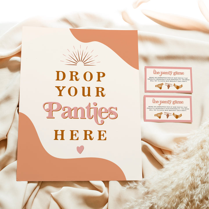 TRIXIE Retro Panty Drop Bachelorette Game