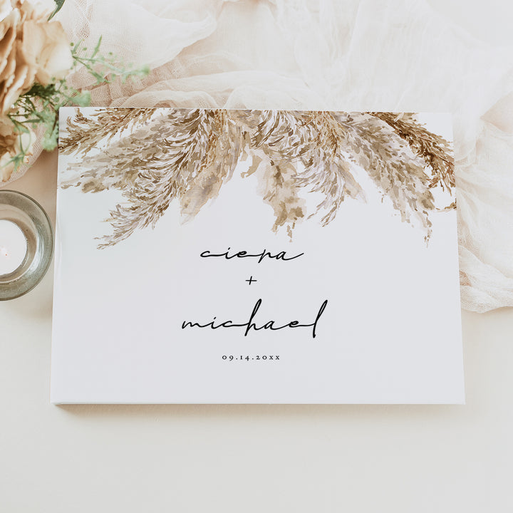 CIERA Bohemian Desert Wedding Guest Book