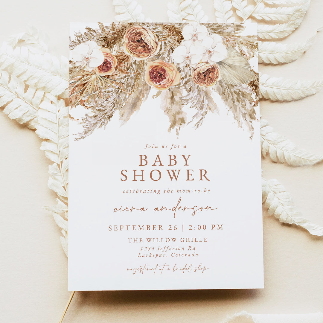 CIERA Baby Shower Invitation