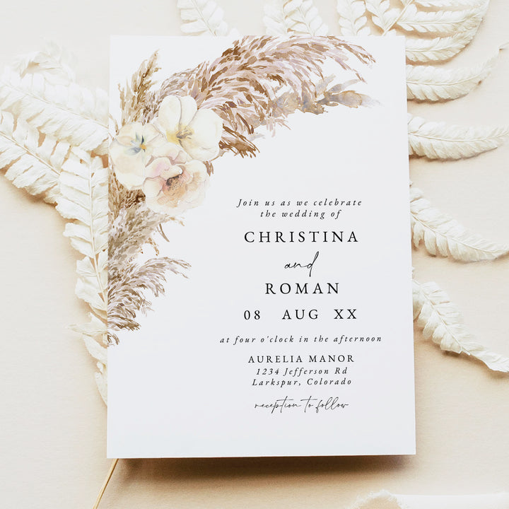 CIERA Wedding Invitation