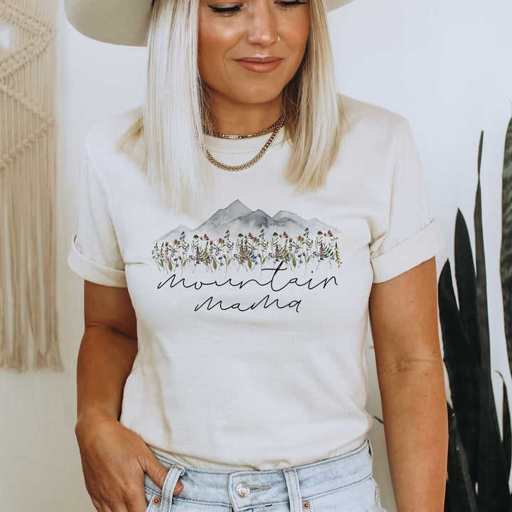 HEIDI Wildflower Mountain Mama Shirt