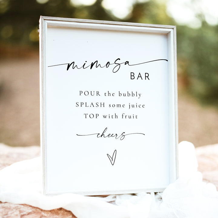 BLAIR Mimosa Bar Sign