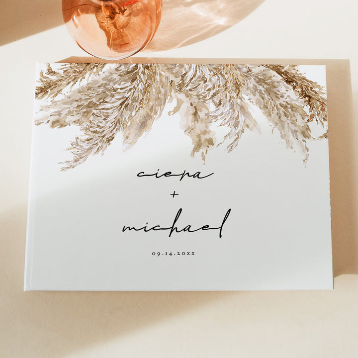 CIERA Bohemian Desert Wedding Guest Book