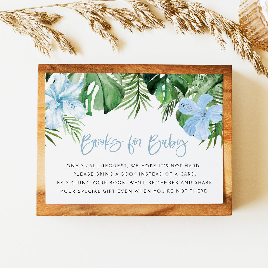 LALANI Aloha Baby Books for Baby Insert Card