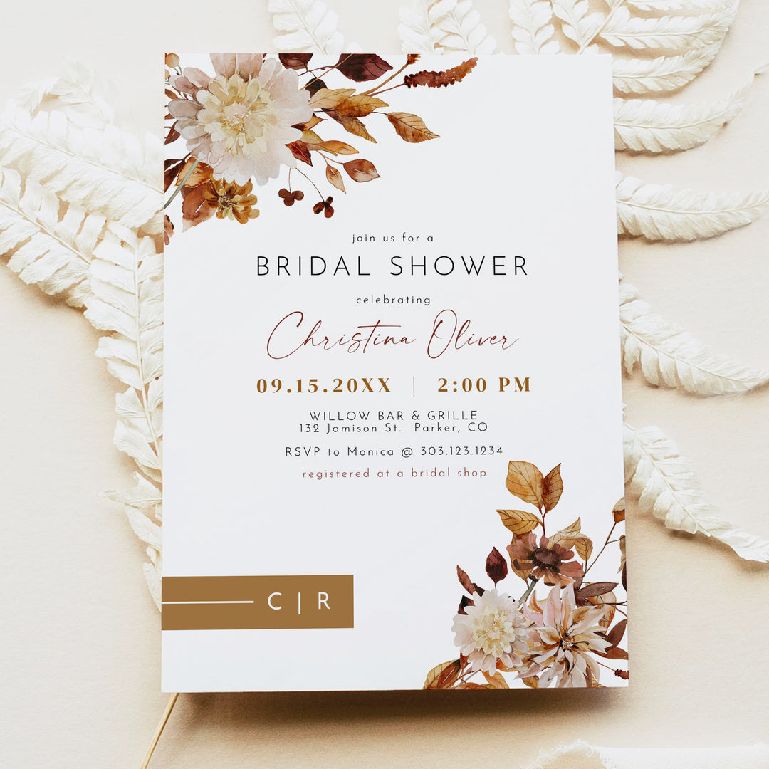 TALIA Bridal Shower Invitation
