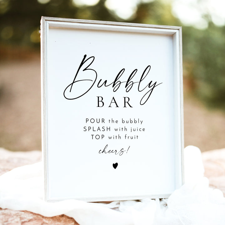 BLAIR Bubbly Bar Sign & Tags Set