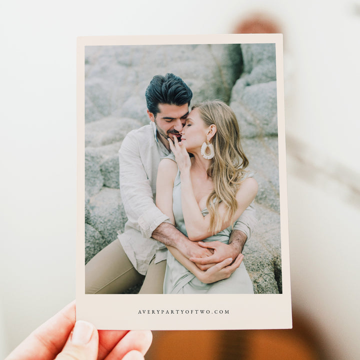 CRETE Greece Wedding Photo Save the Date Invitations
