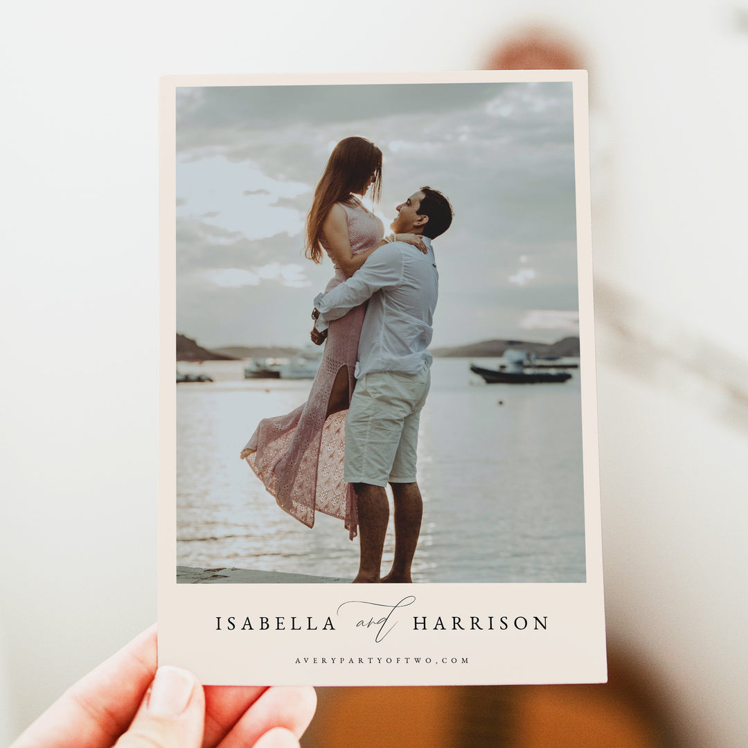 ST AUGUSTINE Florida Coastal Wedding Photo Save the Date Cards