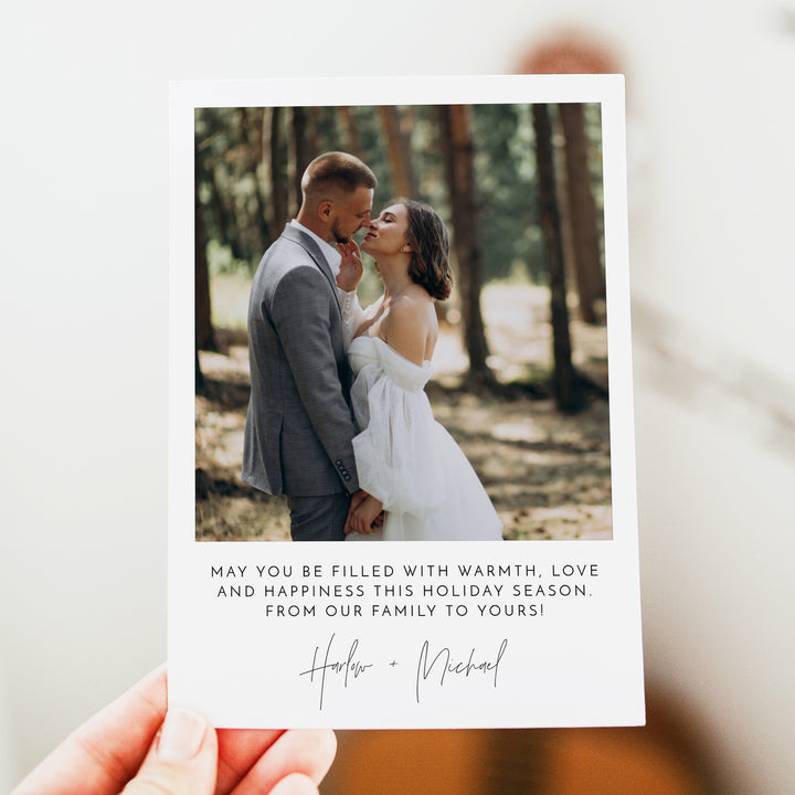 HARLOW Merry and Married Holiday Greeting Card Set
