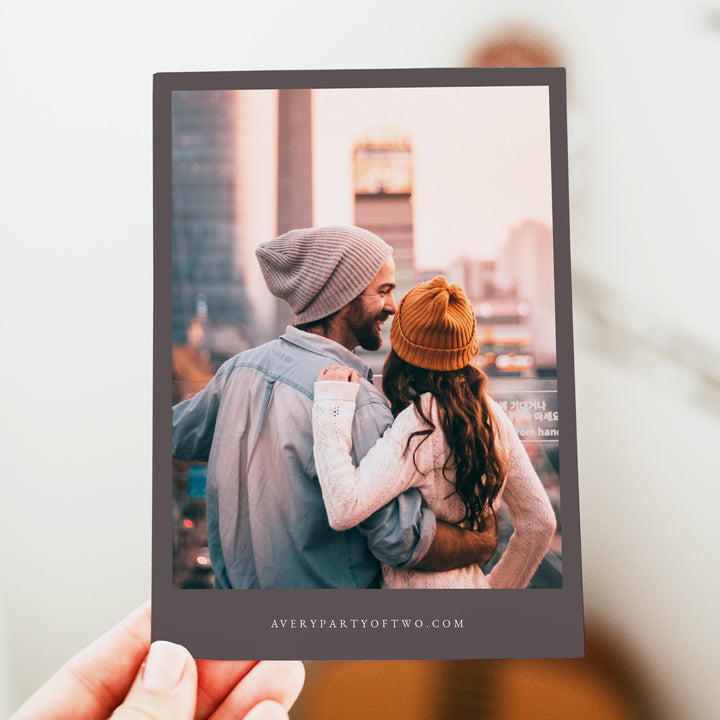 NEW YORK CITY Wedding Save the Date Cards with Photo