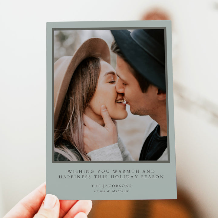 NINA Personalized Merry and Bright Photo Christmas Cards