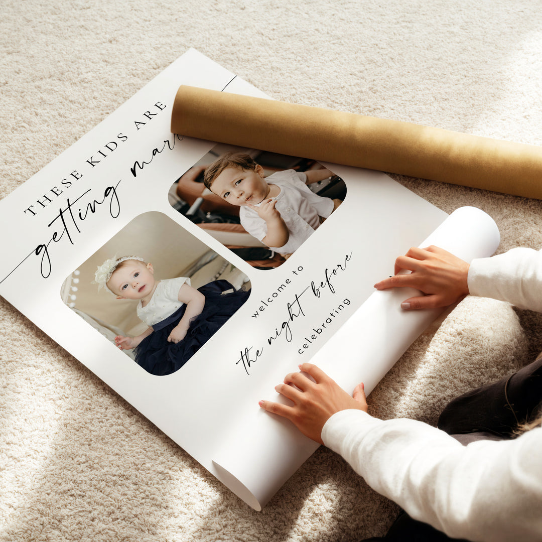 BLAIR These Kids Are Getting Married Wedding Rehearsal Dinner Sign