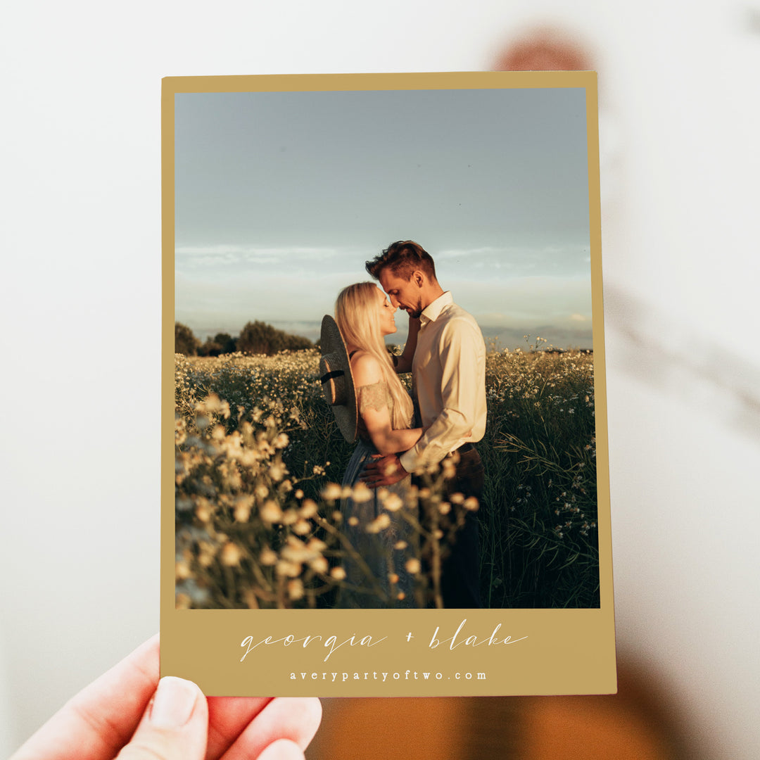 NOLA New Orleans Louisiana Photo Save the Date Invitations