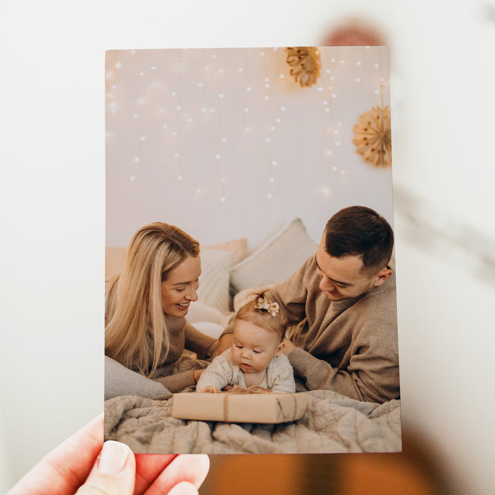 KENNEDY Merry and Bright Personalized Photo Christmas Card Pack