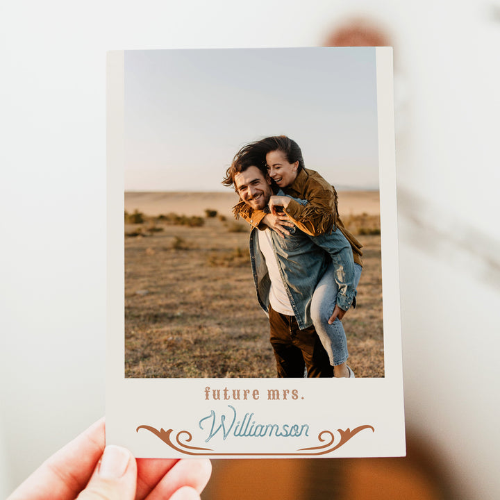 WYNONA Saddle Up Western Terracotta Rodeo Bridal Shower Invitation