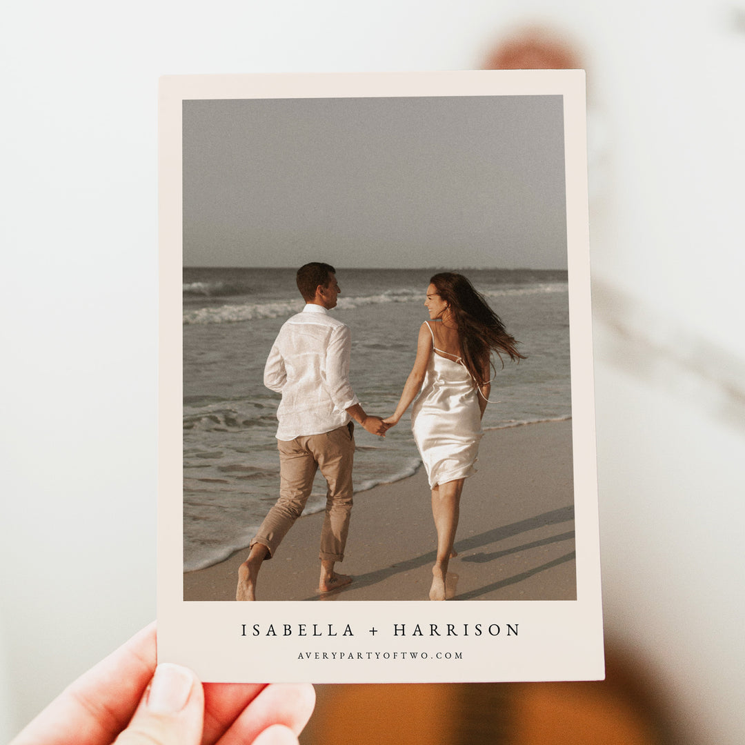 PUERTO VALLARTA Mexico Beach Wedding Save the Date Cards with Photo
