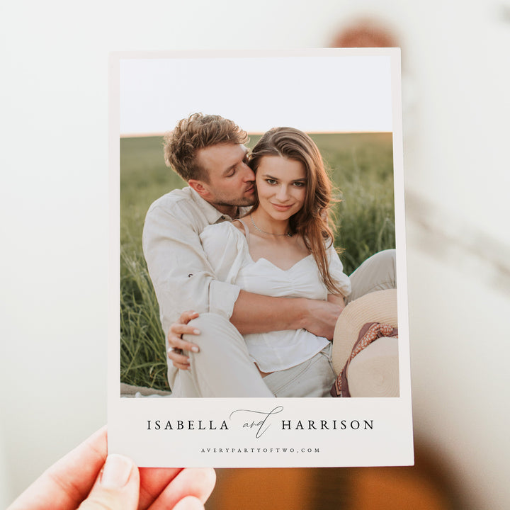 ST LOUIS Missouri Destination Wedding Save the Date Invites with Photo