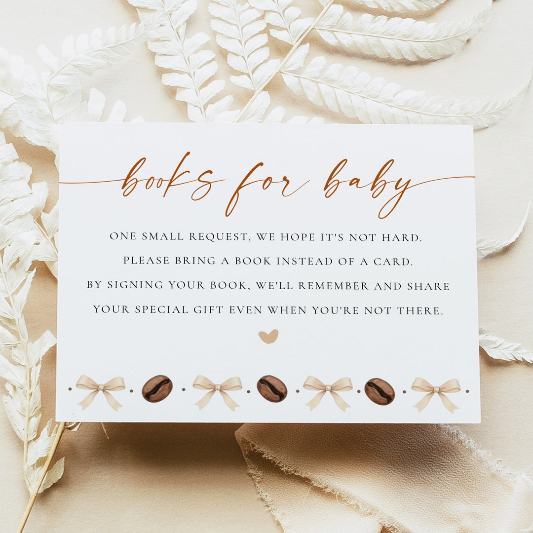 HAZEL A Tini One On the Way Espresso Martini Baby Shower Invitation Bundle
