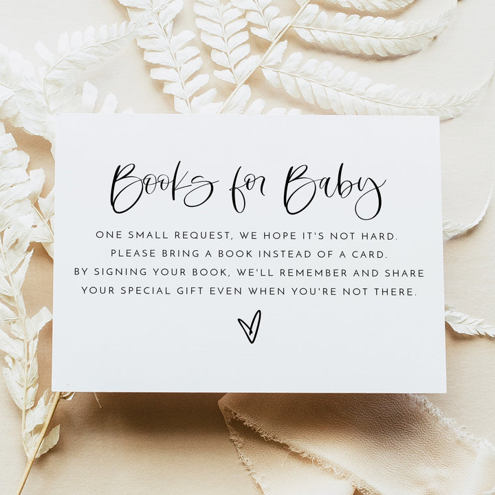 JOLIE Oh Baby Black & White Baby Shower Invitation Bundle