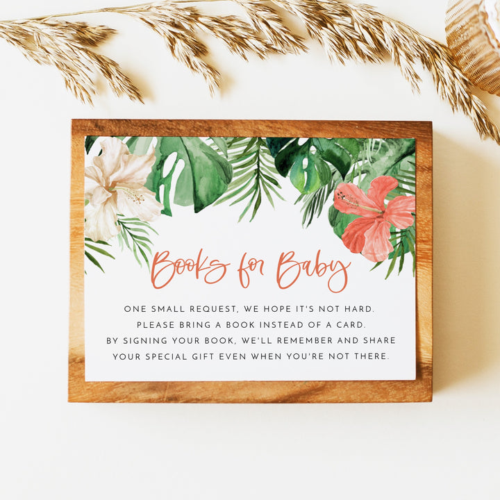 LALANI Aloha Baby Tropical Baby Shower Invitation Bundle