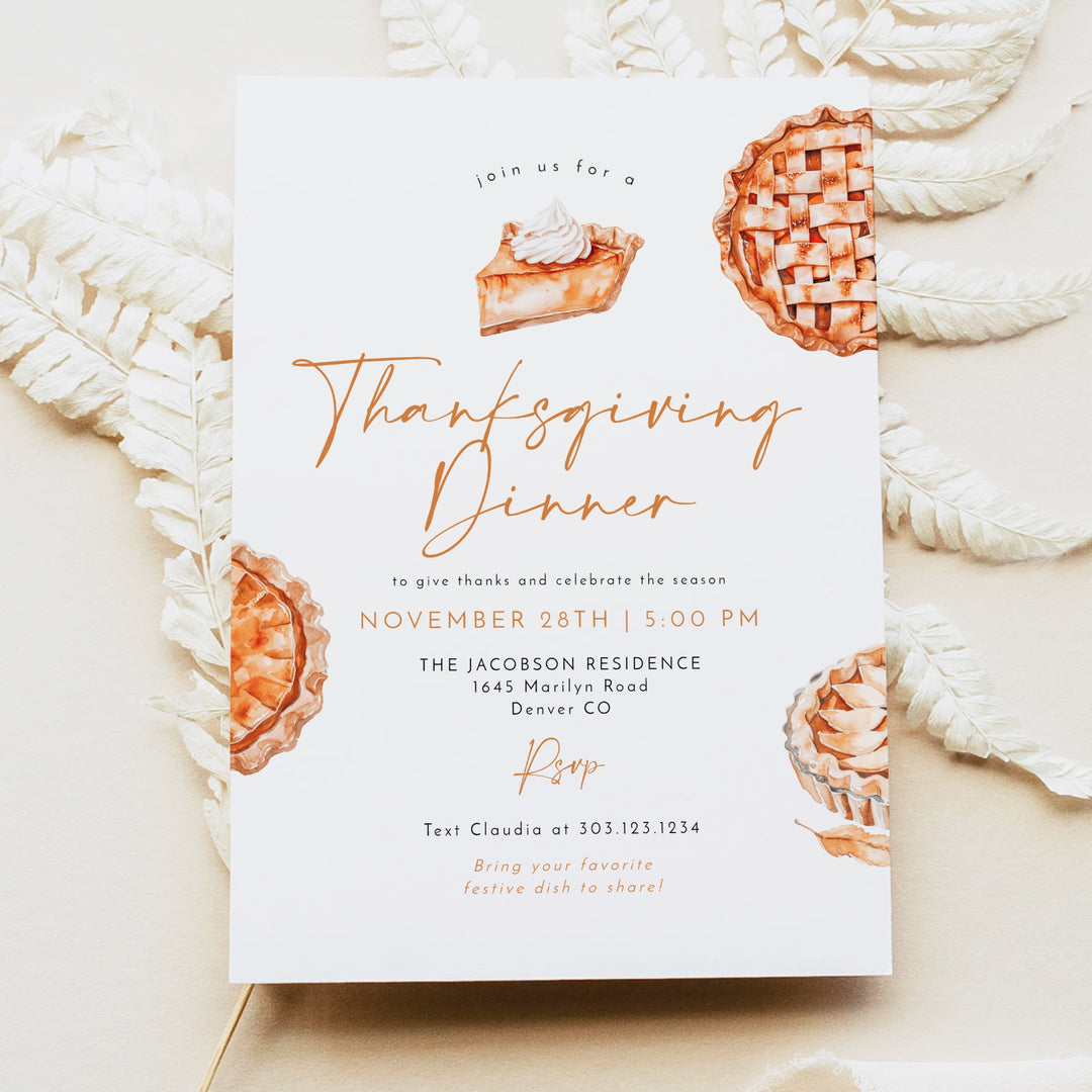 MABEL Thanksgiving Dinner Invitation