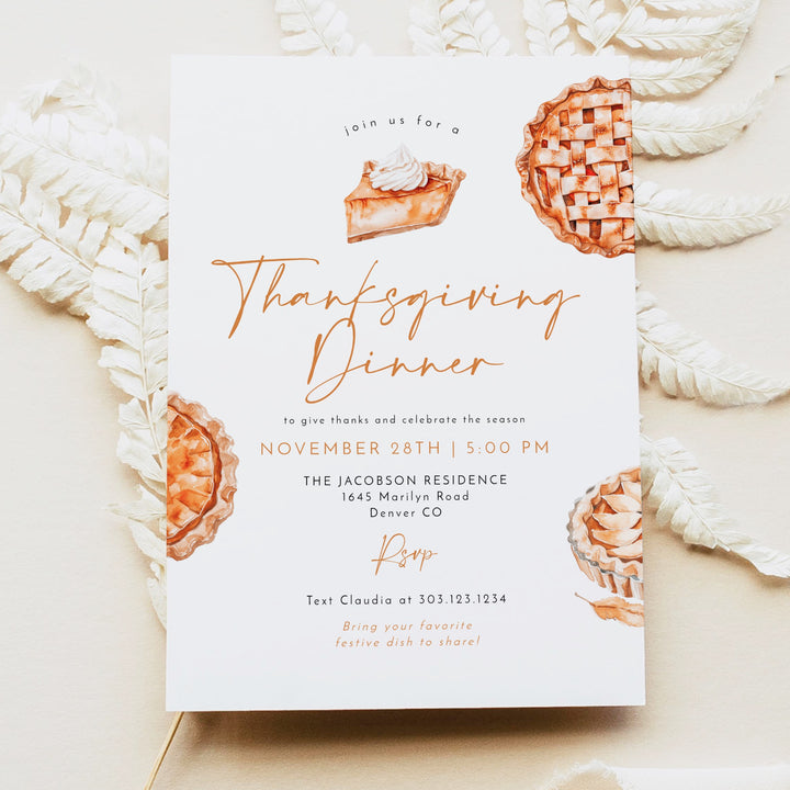 MABEL Thanksgiving Dinner Invitation