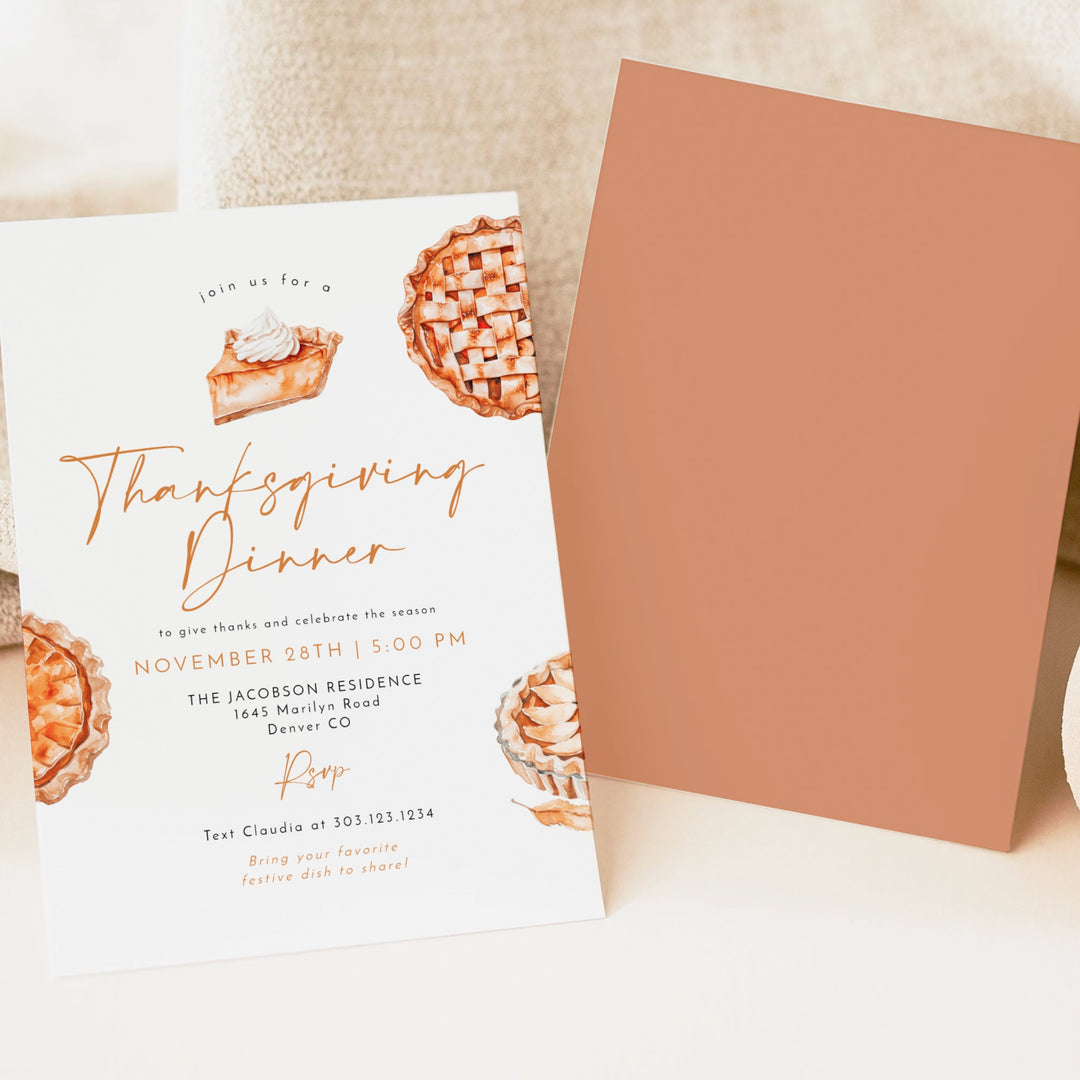 MABEL Thanksgiving Dinner Invitation