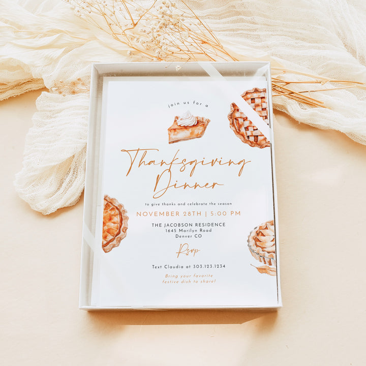 MABEL Thanksgiving Dinner Invitation