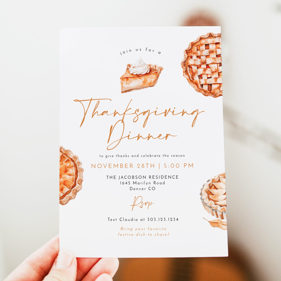 MABEL Thanksgiving Dinner Invitation