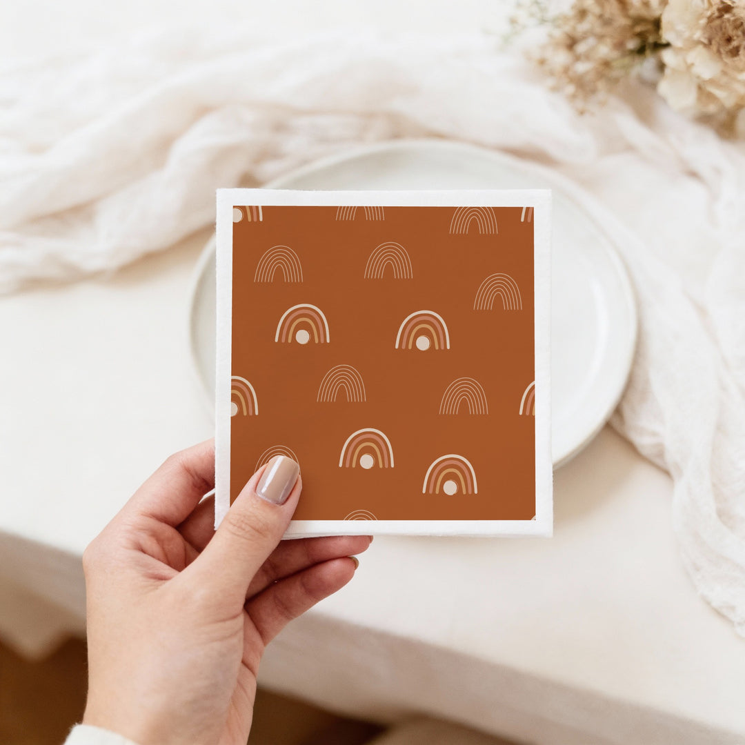 TINLEY Bohemian Rainbow Baby Shower Napkins