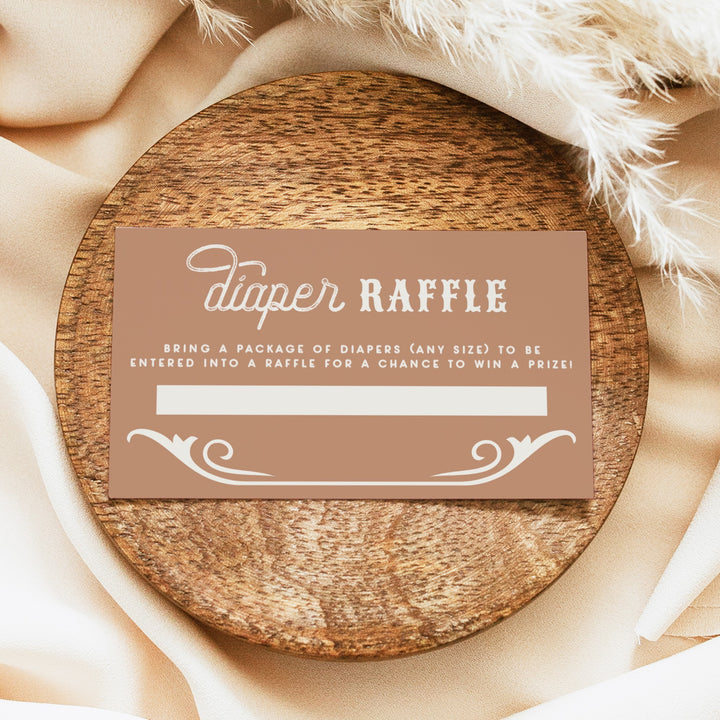 WYNONA Little Cowboy On the Way Blue Western Baby Shower Invitation Suite